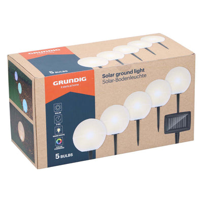 Solar-Gartenlampen, 5 Stk.