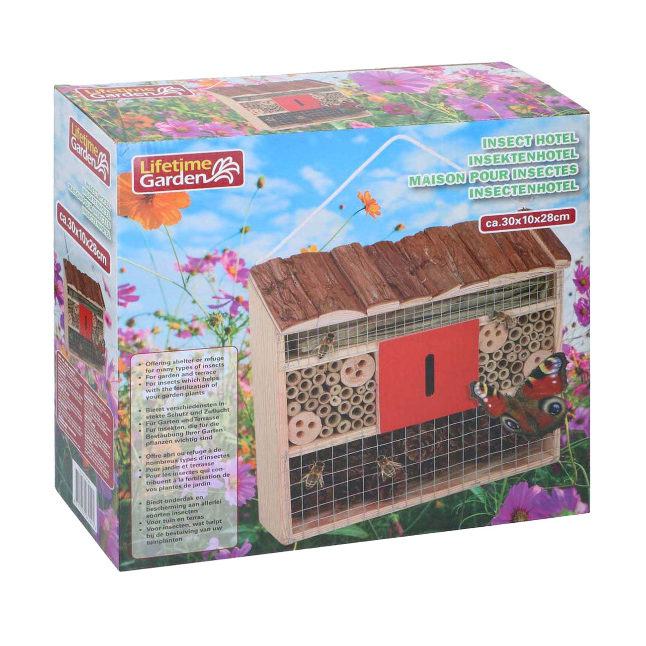 Liftime Garten-Insektenhotel aus Holz