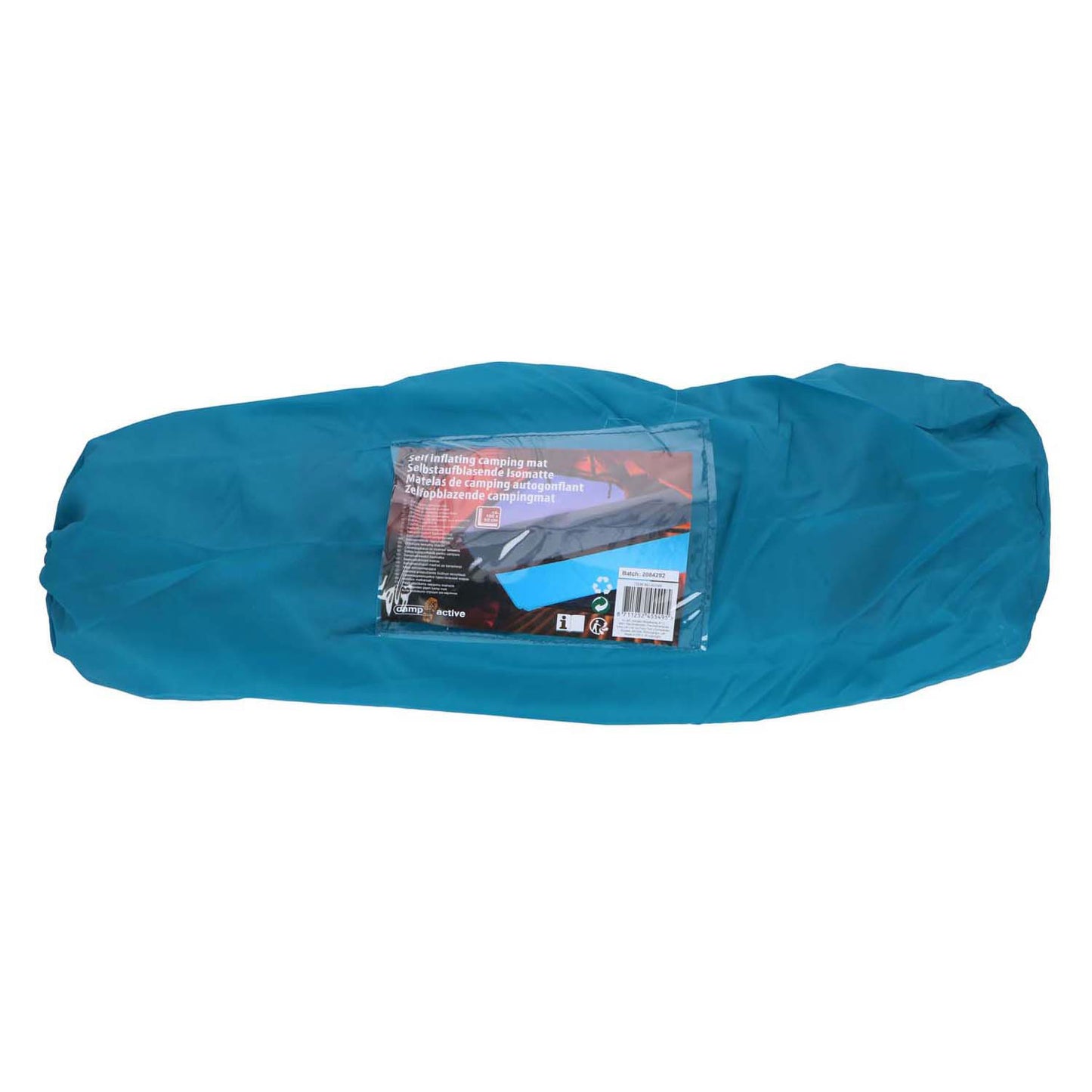 Selbstaufblasende Campingmatte mit Tragetasche, 180 x 50 cm