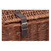 Fahrrad-Bäckerkorb braun 45x30x25cm
