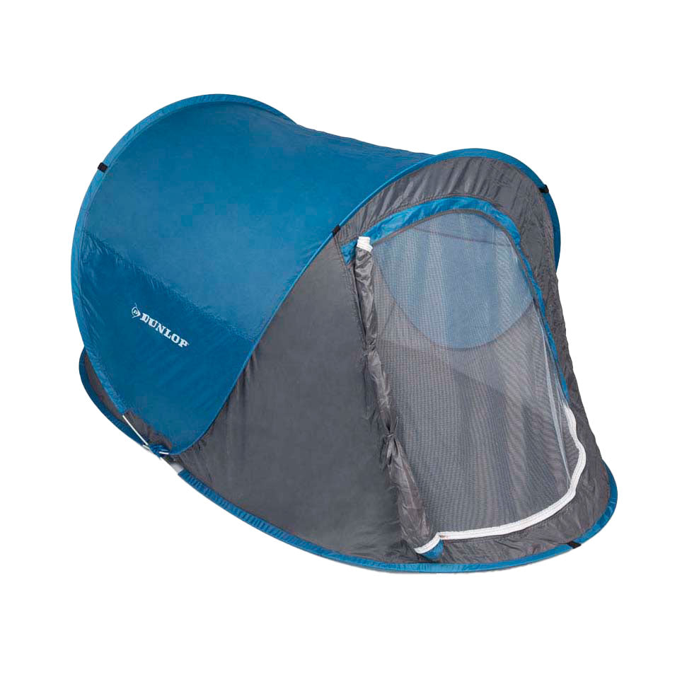 Dunlop Pop-Up-Zelt für 2 Personen – 255x155x95 cm – schnell aufgebaut, wetterfest