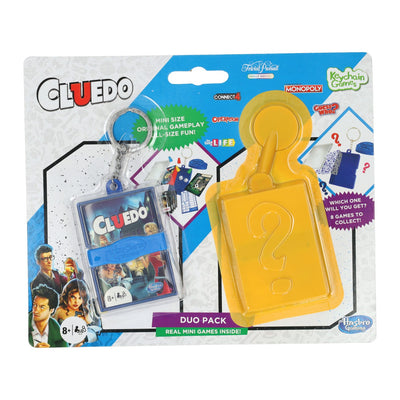Hasbro Minispiel-Schlüsselanhänger Cluedo