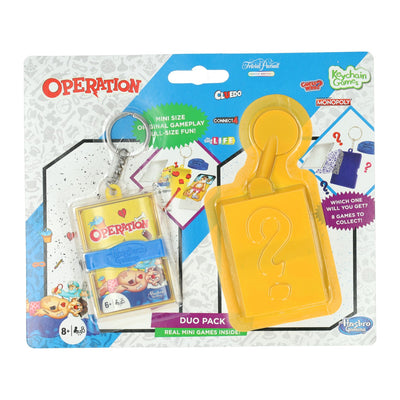 Hasbro Minispiel-Schlüsselanhänger „Arzt zittert“.