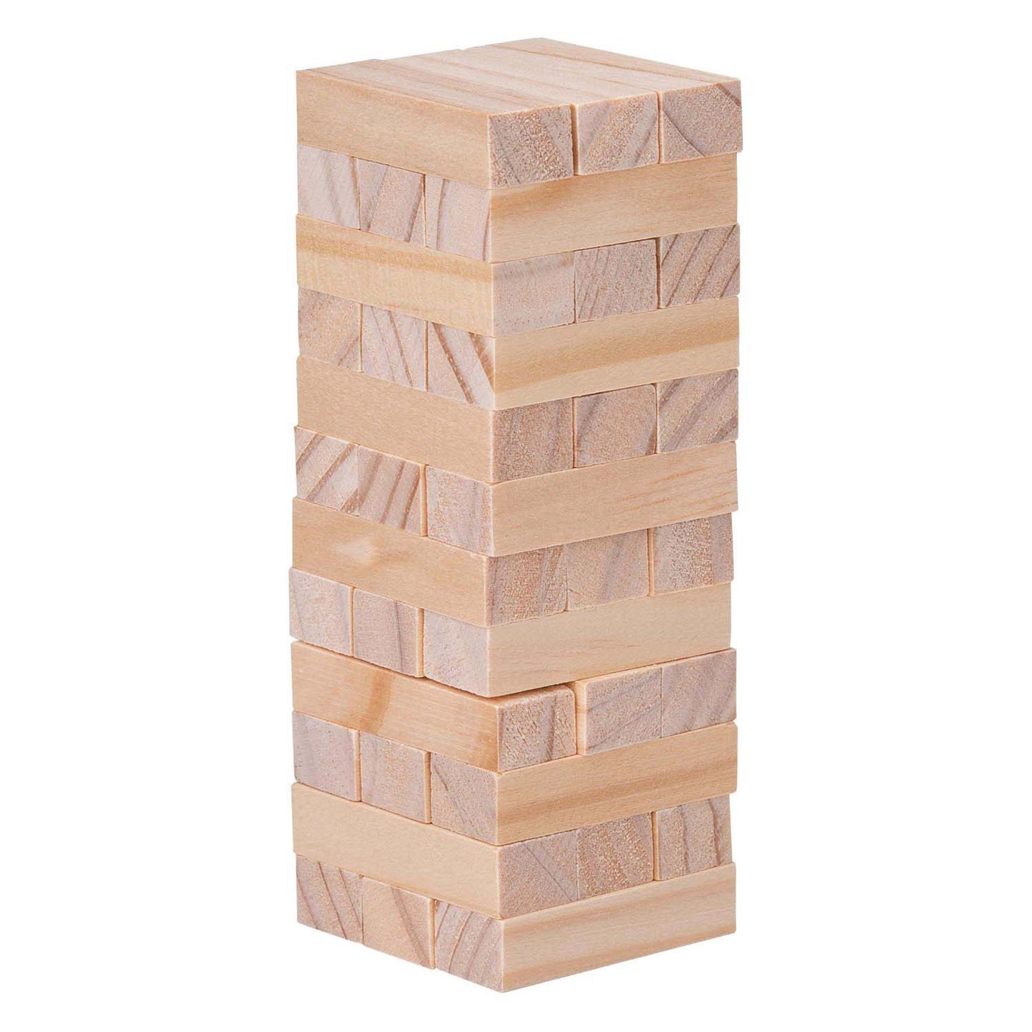 Stapelspiel aus Holz, 36 Teile.