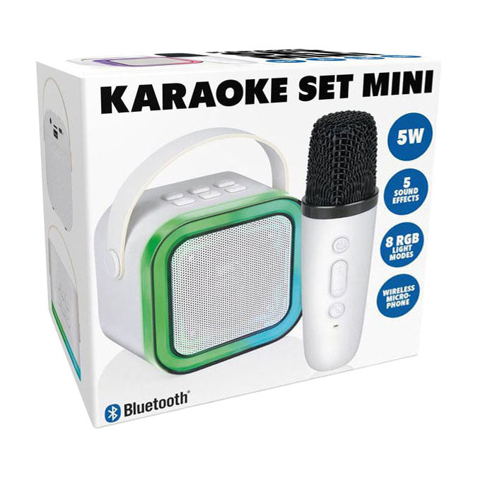 Karaoke-Set mit kabellosem Mikrofon