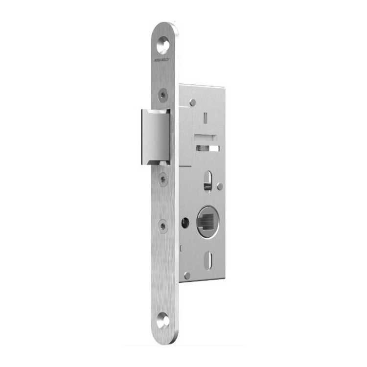Assa Abloy N1502 Laufschloss | dm45mm | Kurbelloch 8mm | Frontplatte Edelstahl 20x185mm - 10777455