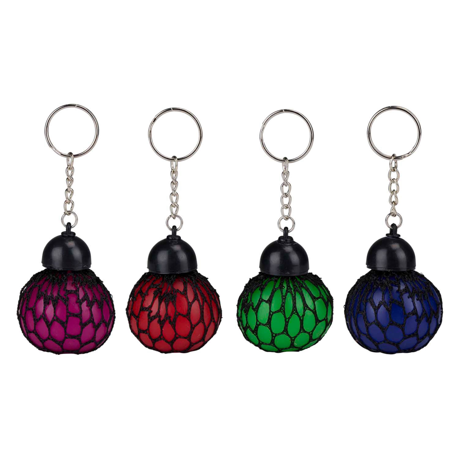 Key Ring Mesh Squish Ball