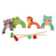 Holzkrocket -Spieltiere, 8dlg.