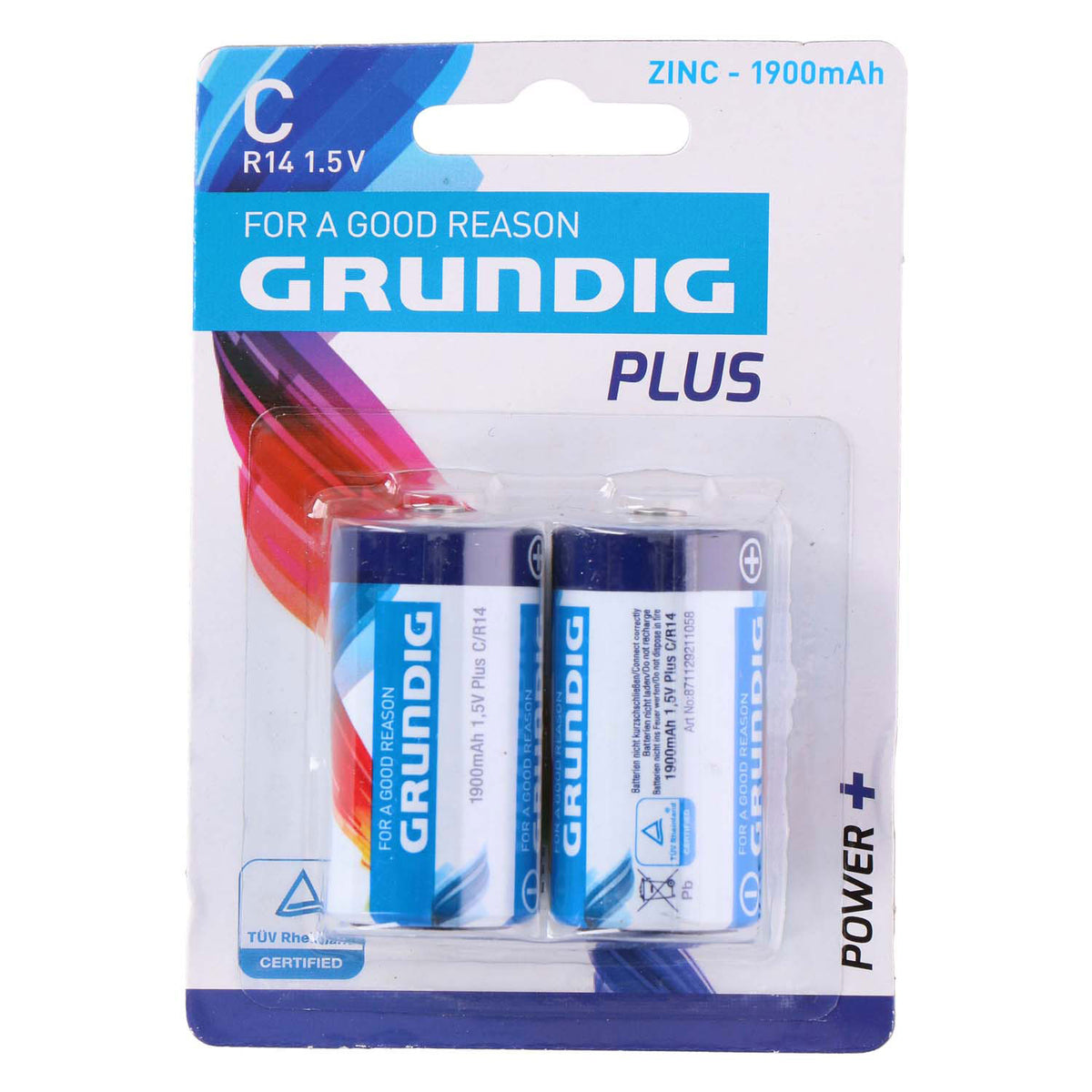 Grundig Batterie R14 C, 2 Stk.
