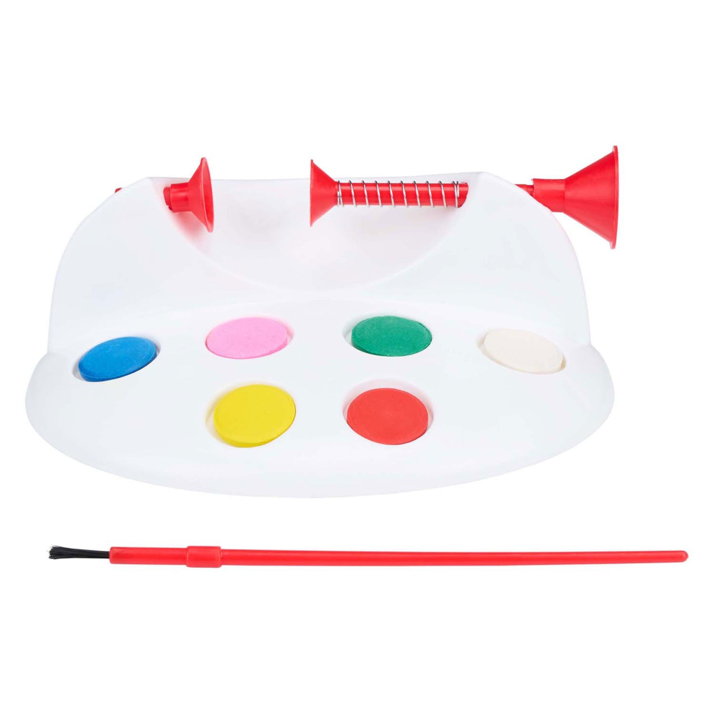 Ei -Paint -Set mit Pinsel