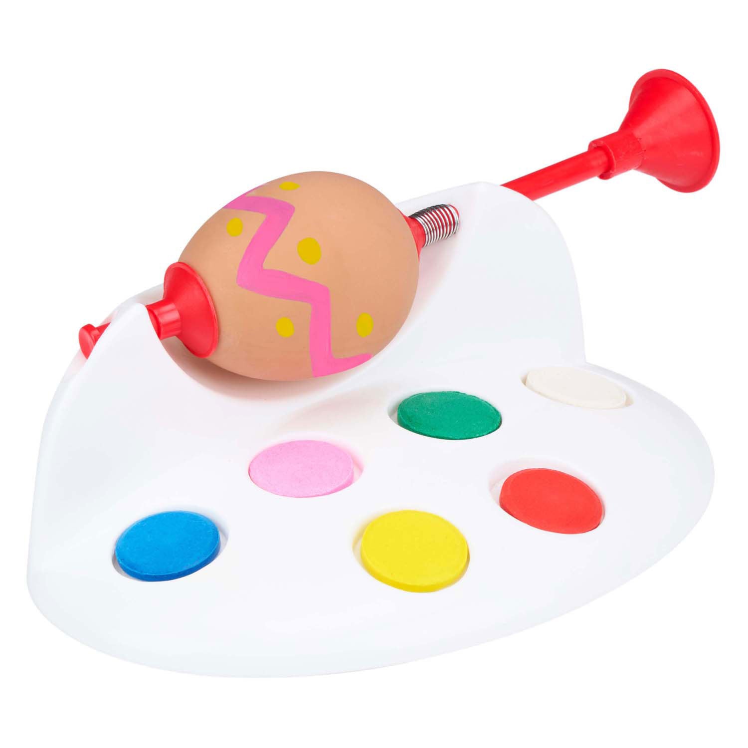 Ei -Paint -Set mit Pinsel