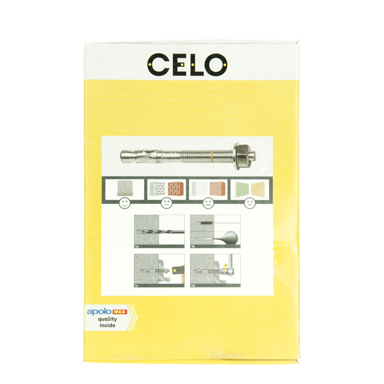 Celo 1066922 - Schnellbefestigungsanker BA Plus 12-150 50 verzinkt 20 Stück | 2 Stk