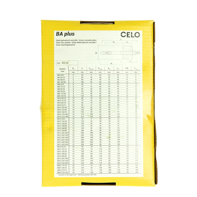 Celo 1066922 - Schnellbefestigungsanker BA Plus 12-150 50 verzinkt 20 Stück | 2 Stk