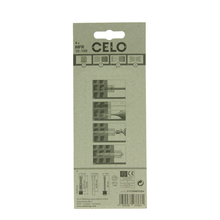 Celo 1065496 - multifunctional window plug mfr 10-100 sb ssks | 5 Stück
