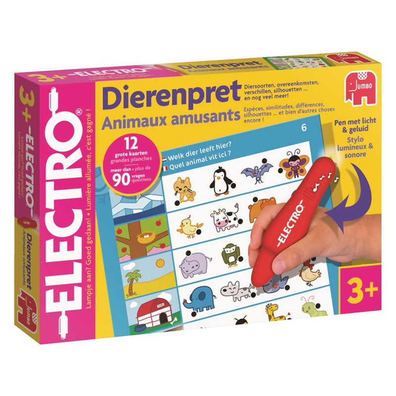 Jumbo Electro Wonderpen Dierer interpretieren Bildungsspiel