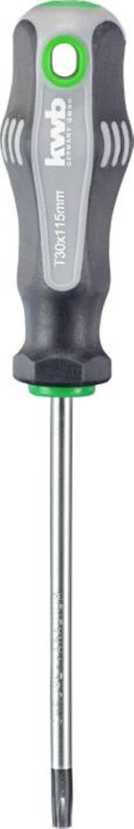 KWB-Schraubendreher Torx T30 x 115 mm – Softgrip – 669215