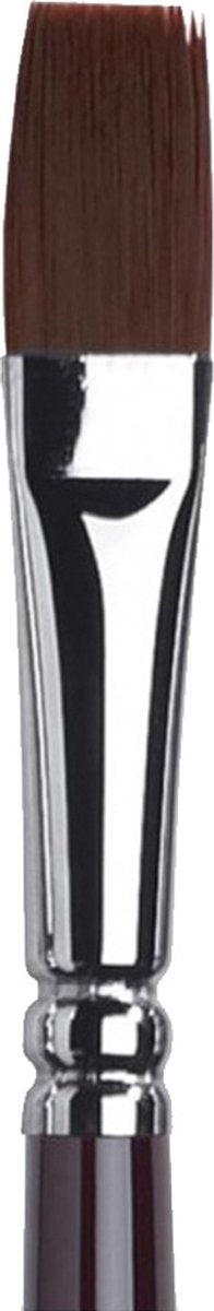 Winsor Newton Galeria – Acrylpinsel – ein Strich – flache Form – kurzer Griff – 10 mm
