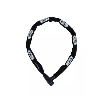 Abus CityChain 6800 110 Schwarz - 5 mm dick - Schlüsselschloss