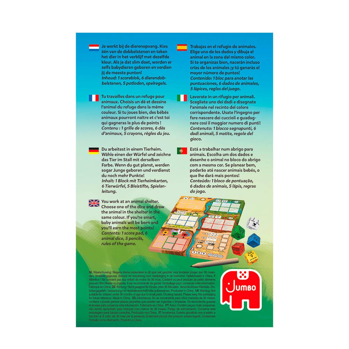 Jumbo Animal Rescue -Spiel