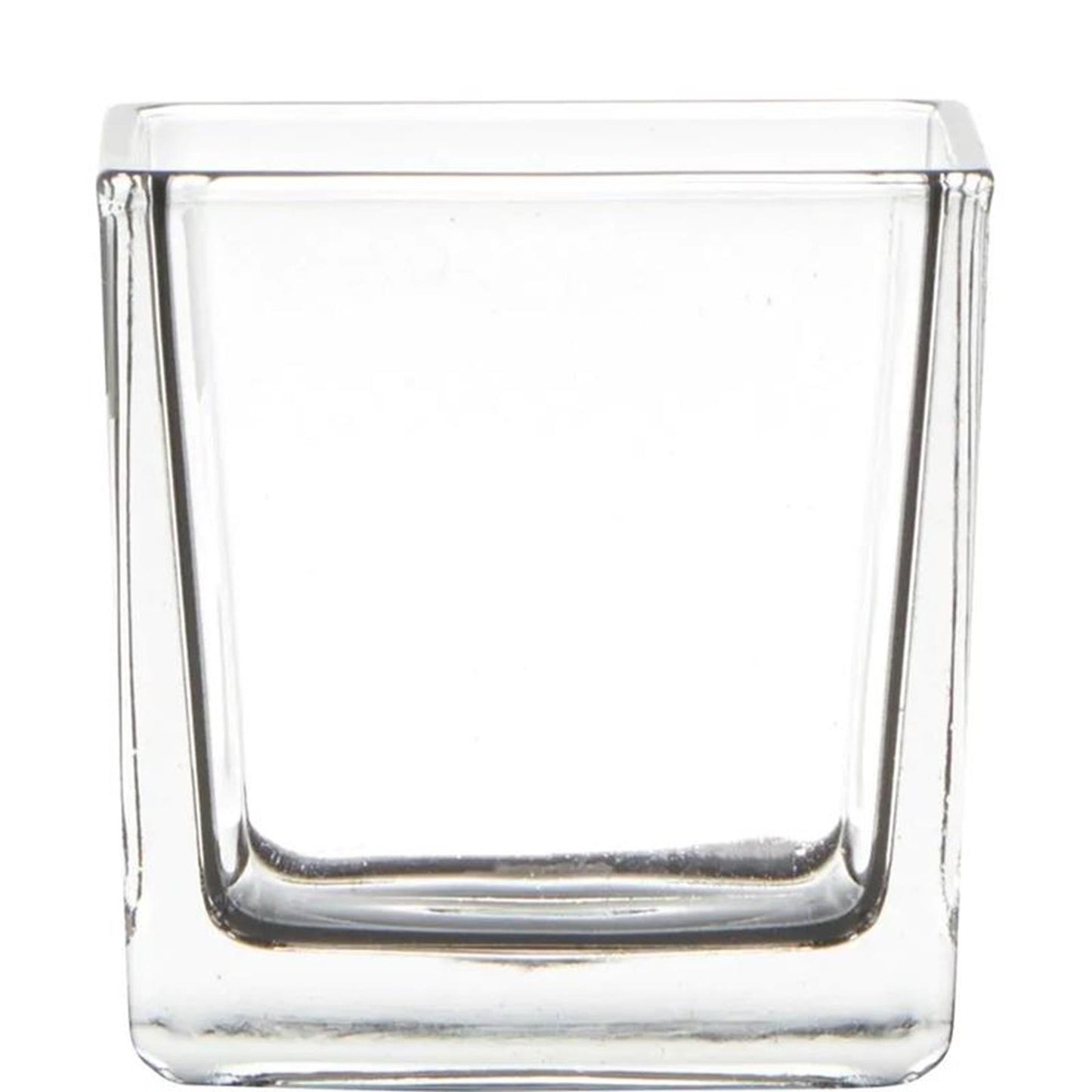 Beilglas Glasvase Würfel 8x8x8cm