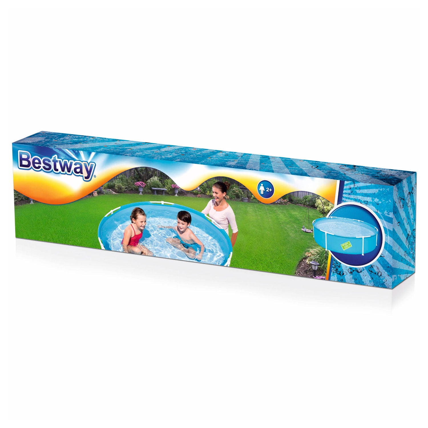 Bestway Frame Pool Schwimmbad, 152 cm