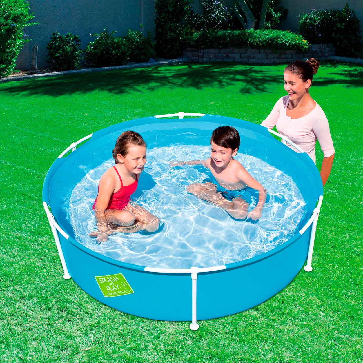 Bestway Frame Pool Schwimmbad, 152 cm