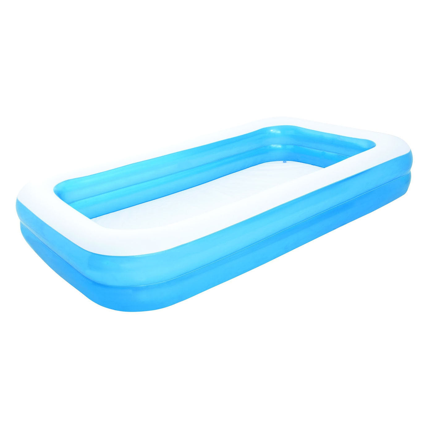 Bestway Family Schwimmbad 2 Kanten Rechteck 305 Blau