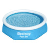 BESTWAY -Schwimmbad schneller Set aufblasbar um 244x66 cm 57265