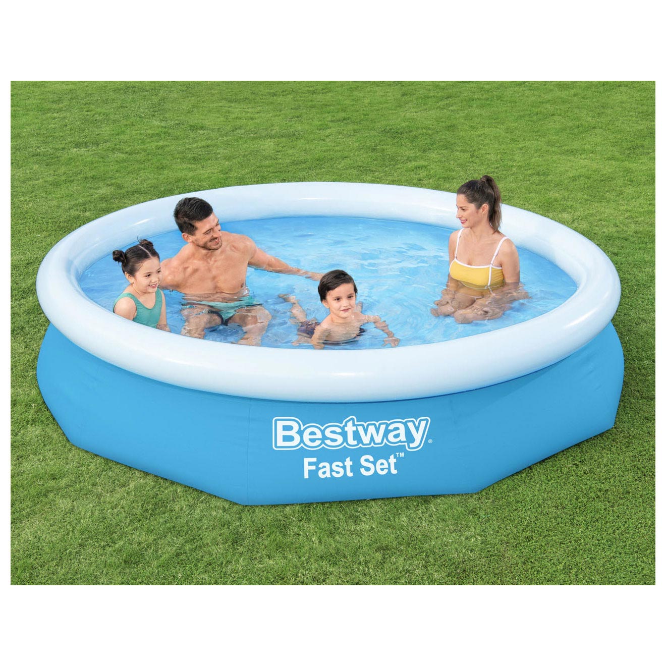 Bestway Fast Set Swimming Pool, 305 cm