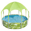 Bestway mein erster Rahmen-Schwimmbad Spritzer-in-schade, Spielrunde mit UV-Markise, 244 cm