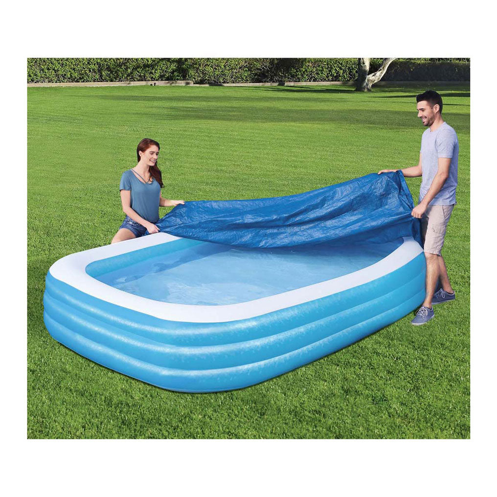Bestway Family Pool Cover Segel Rechteck, 305 cm