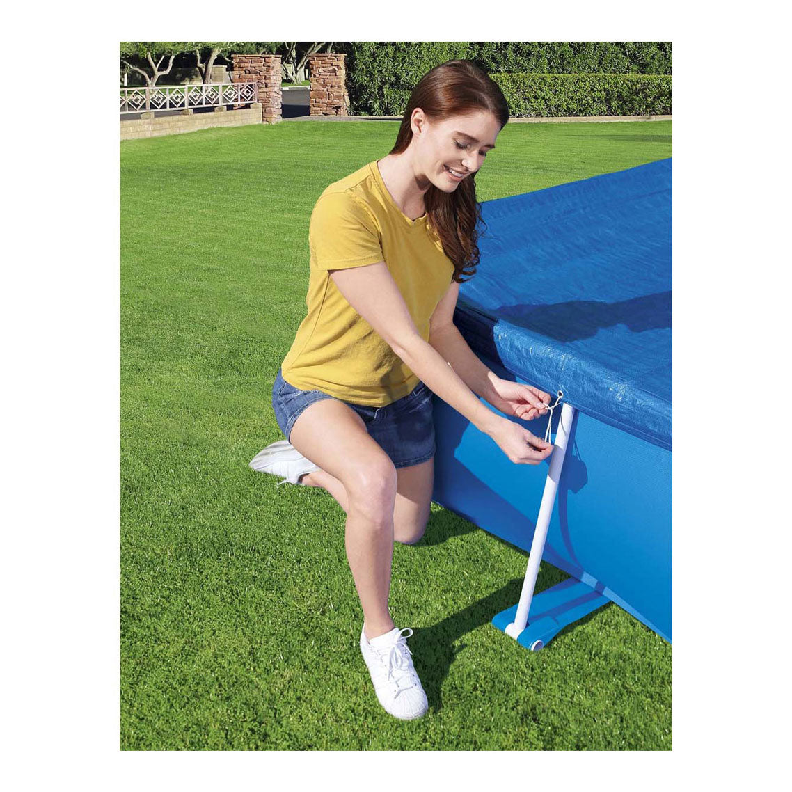 Bestway Cover Sail Steel Pro Rechteck, 259 cm