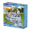 BESTWAY Blasable Swimmingpool 152 x 33 cm silberfarben 3+