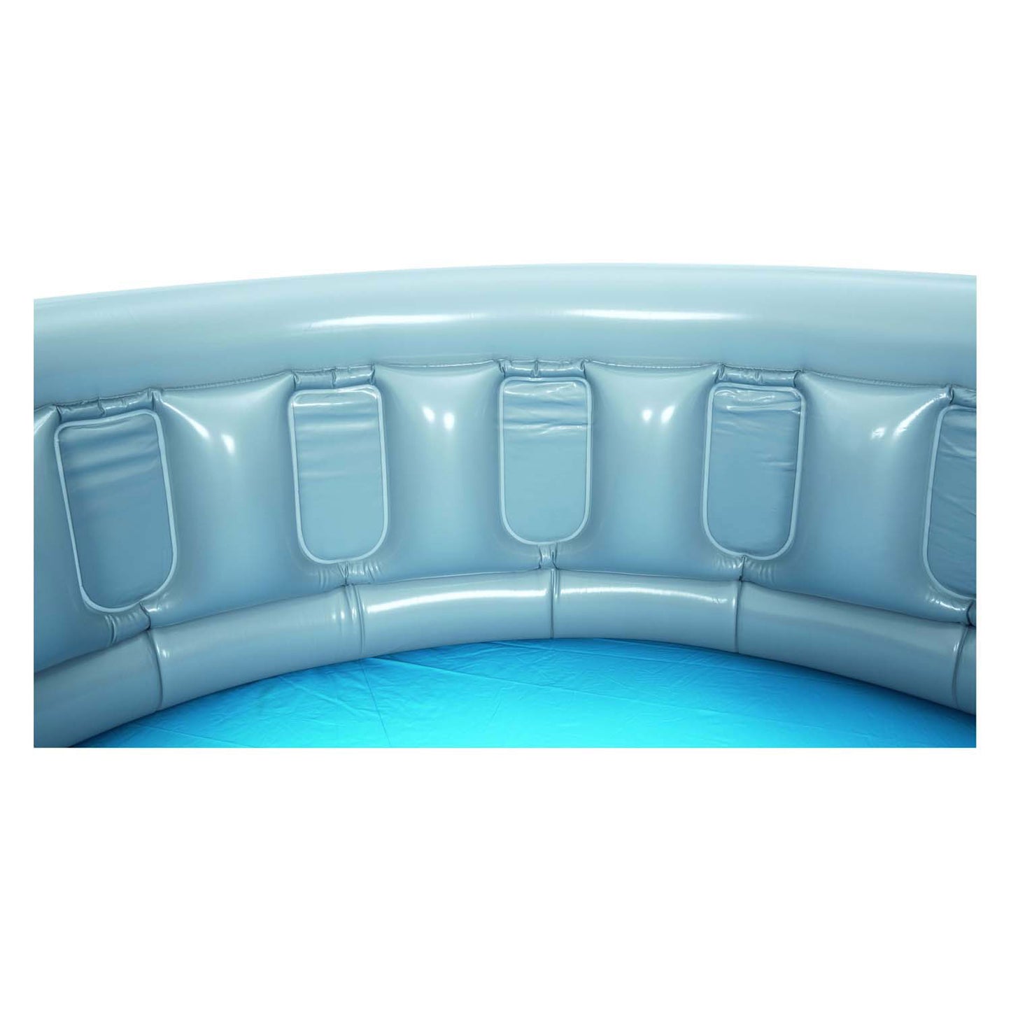 BESTWAY Blasable Swimmingpool 152 x 33 cm silberfarben 3+