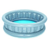 BESTWAY Blasable Swimmingpool 152 x 33 cm silberfarben 3+