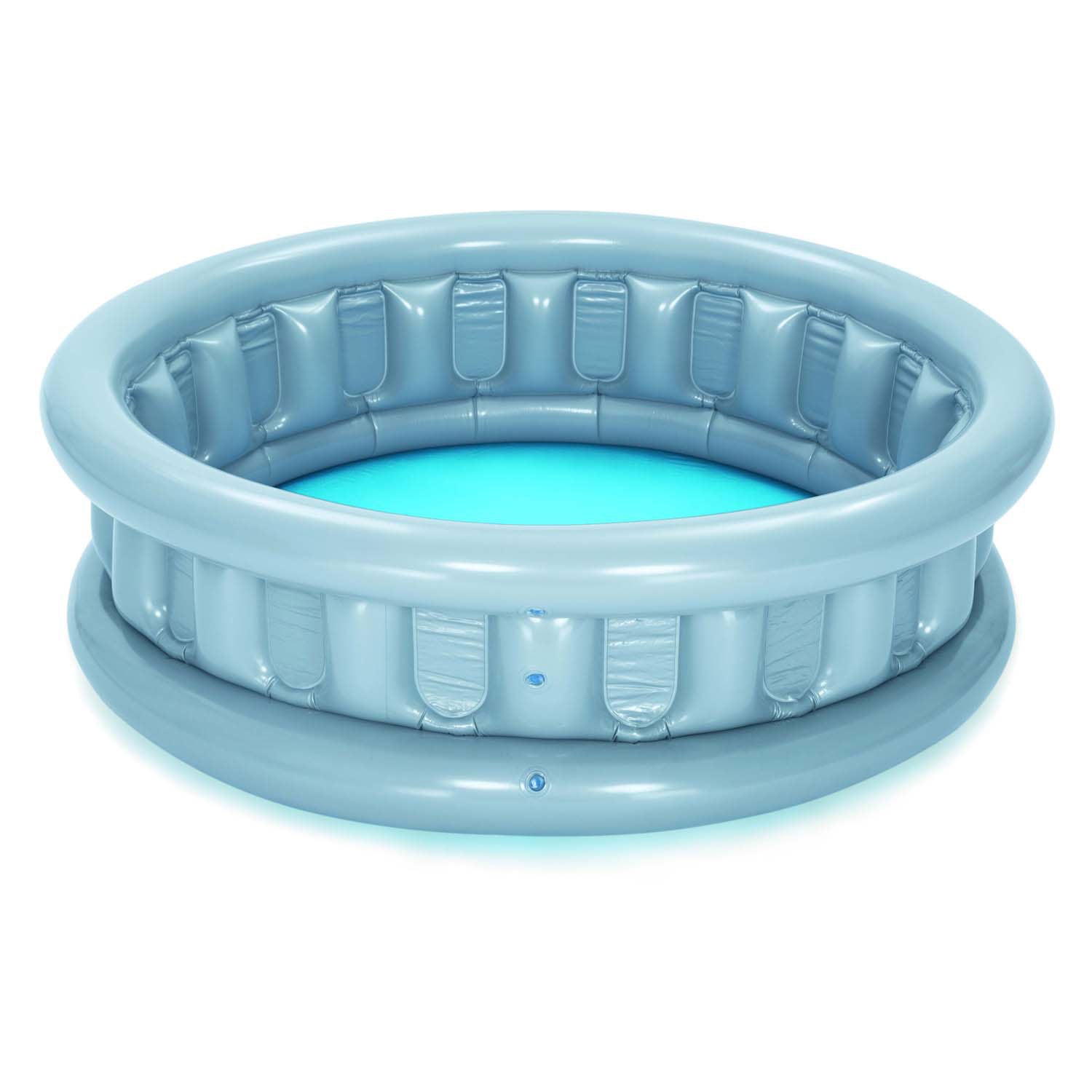 BESTWAY Blasable Swimmingpool 152 x 33 cm silberfarben 3+