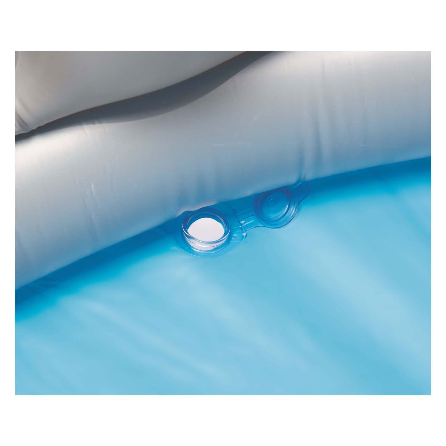 BESTWAY Blasable Swimmingpool 152 x 33 cm silberfarben 3+