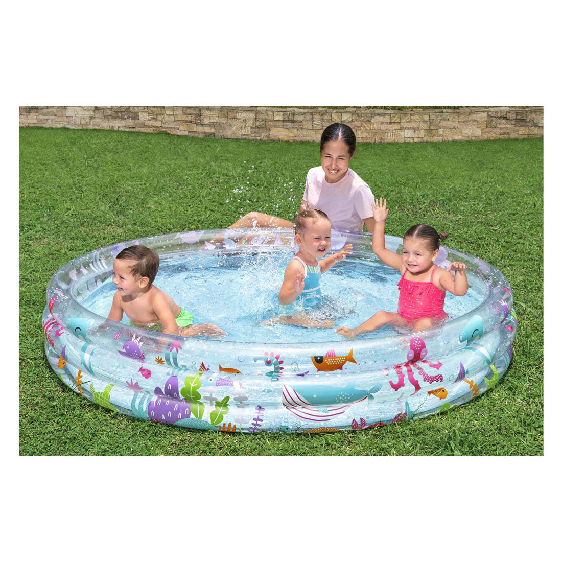 Bestway -Kinderpool rund um Unterwasserleben, 183 cm