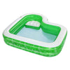 Bestway Family Pool Rechteck tropisches Paradies mit Sitz, 231 cm