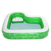 Bestway Family Pool Rechteck tropisches Paradies mit Sitz, 231 cm