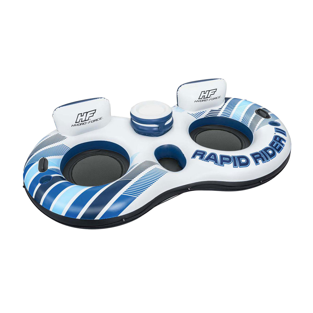 Bestway Hydro Force Rapid Rider Doppelrohrschwimmring, 240 cm