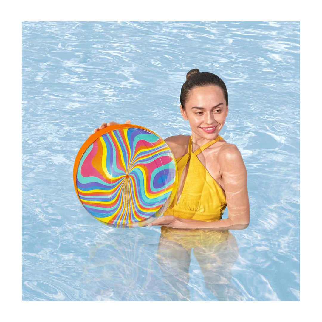 Bestway Strandball Tie-Dye Twistball, 34 cm