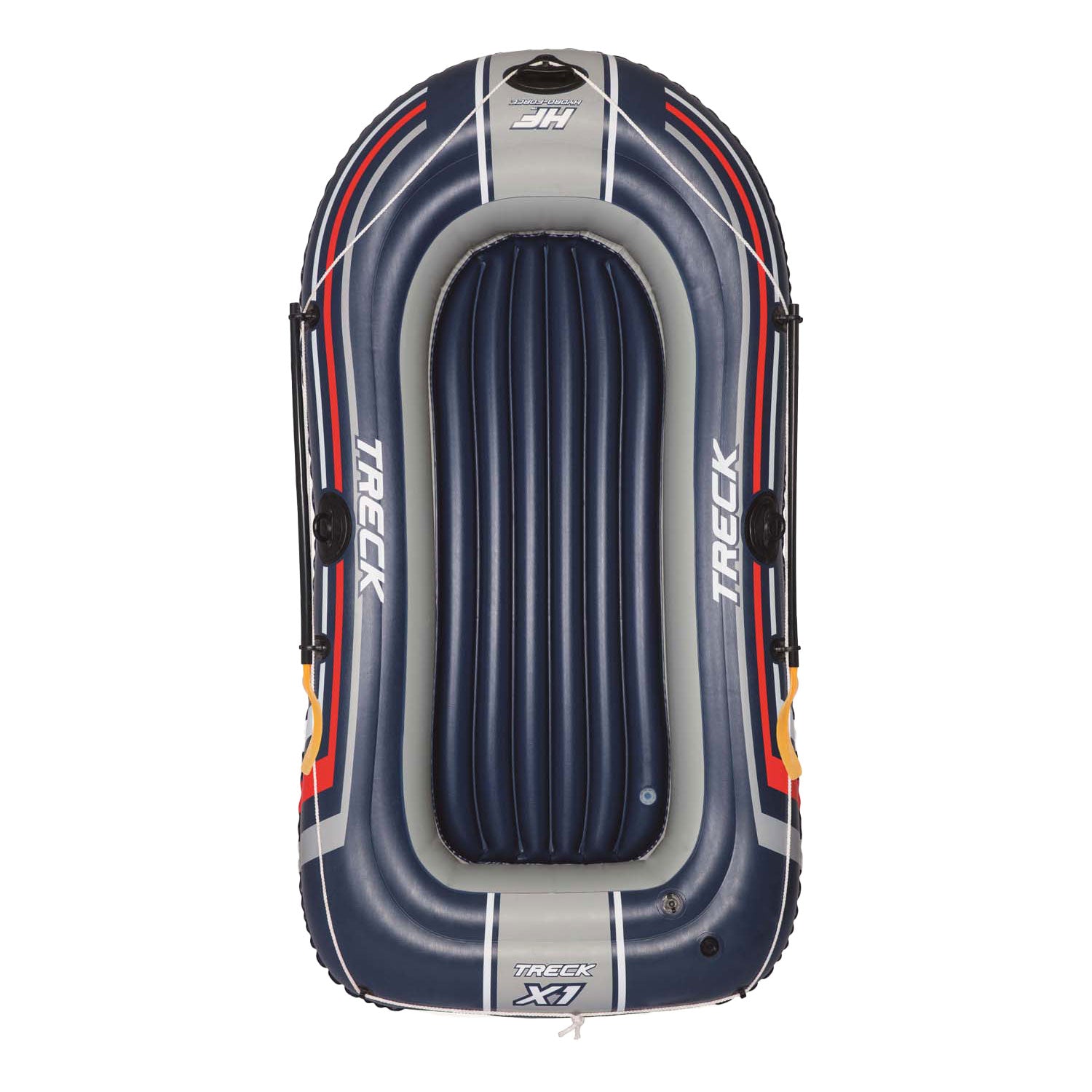 BESTWAY HYDRO-Force Blasable Boot mit Pumpe und Ruderpfannen blau