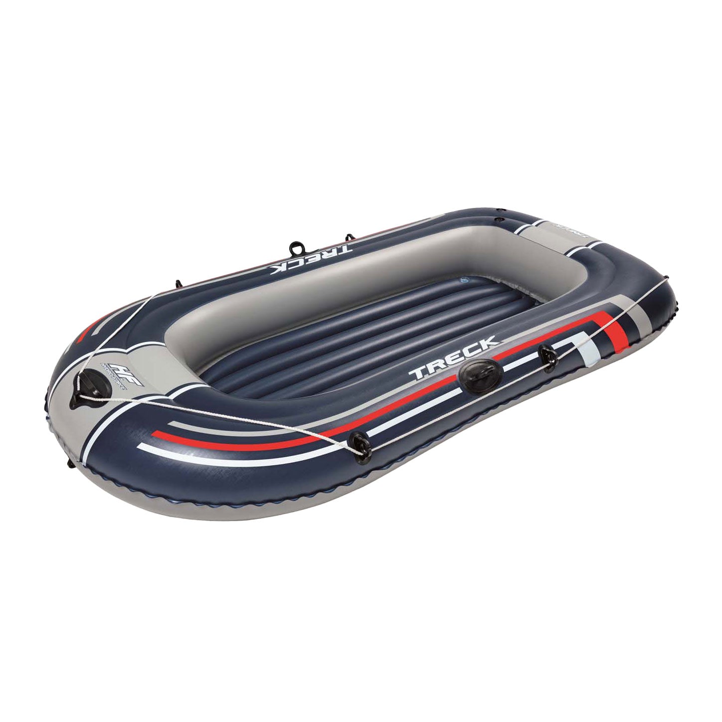 BESTWAY HYDRO-Force Blasable Boot mit Pumpe und Ruderpfannen blau
