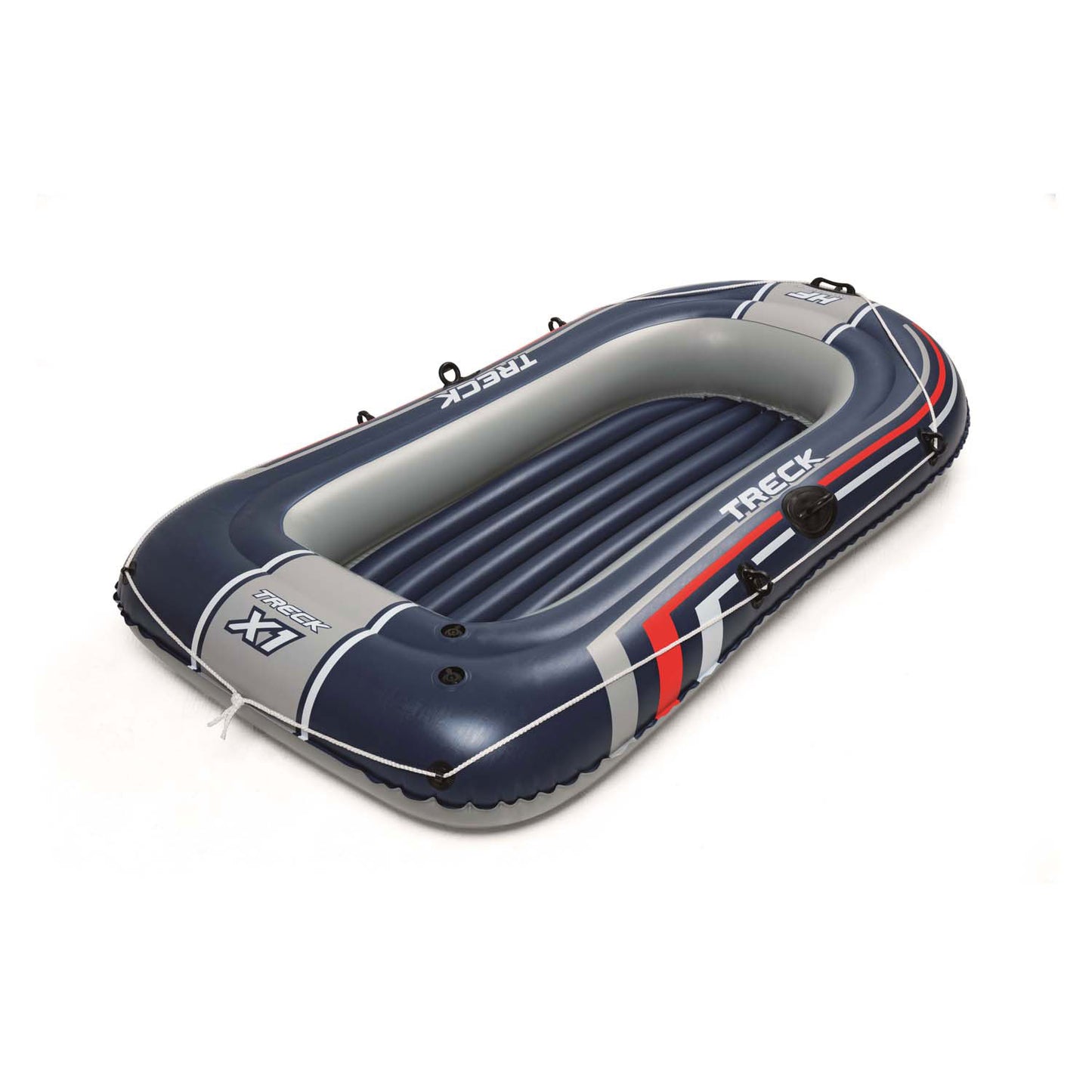 BESTWAY HYDRO-Force Blasable Boot mit Pumpe und Ruderpfannen blau