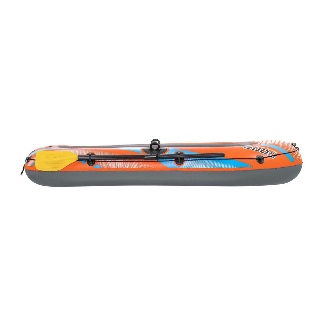 Bestway Kondor 2000 aufblasbares Boot Set 2 Personen Orange