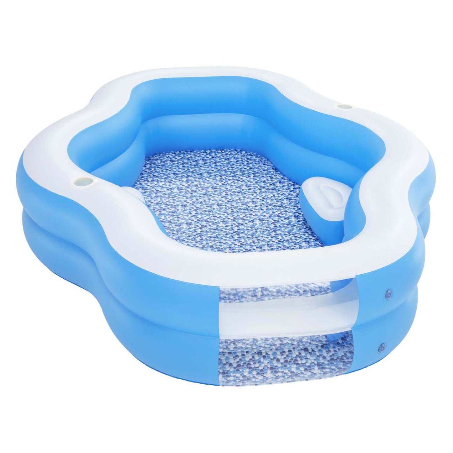 Bestway Schwimmbad Splashview 270x198x51 cm blau und weiß