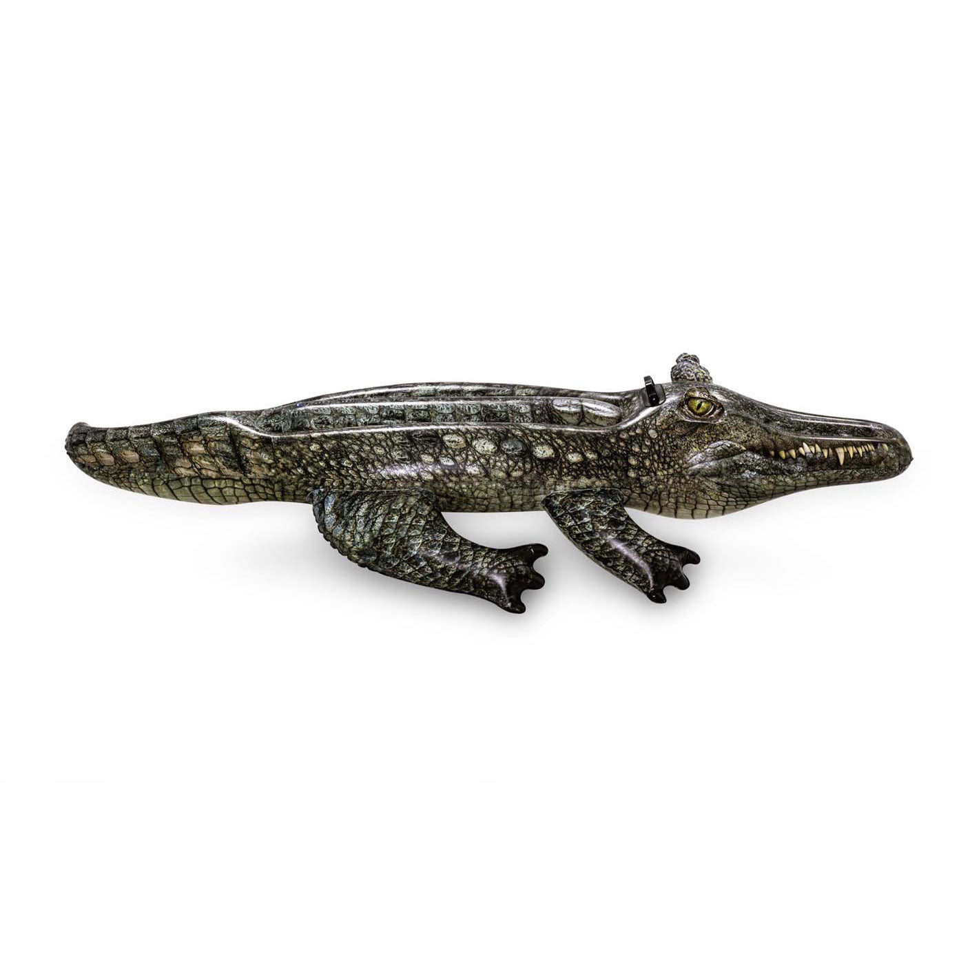 BESTWAY Rider Realistic Crocodile Blasable, 184 cm