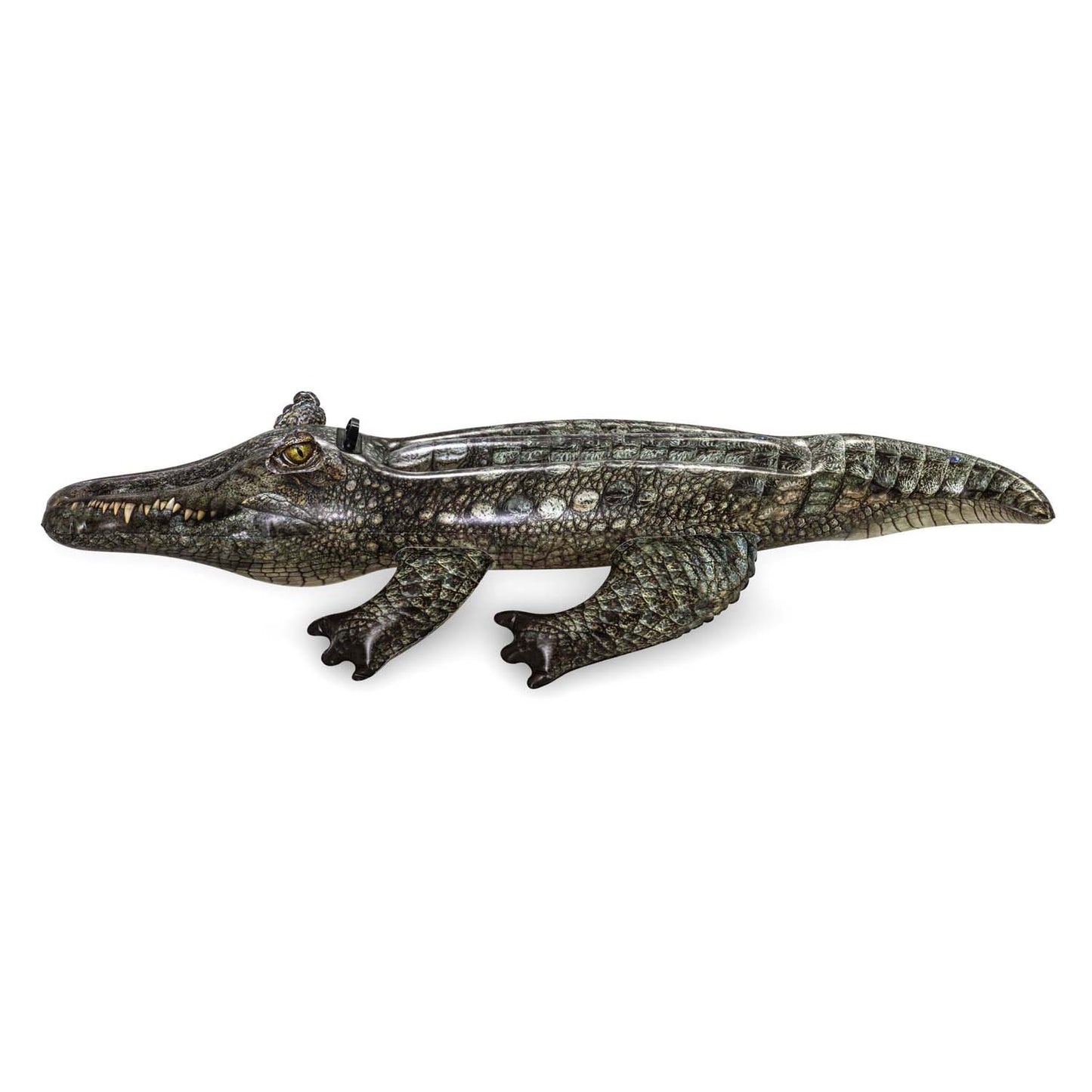 BESTWAY Rider Realistic Crocodile Blasable, 184 cm