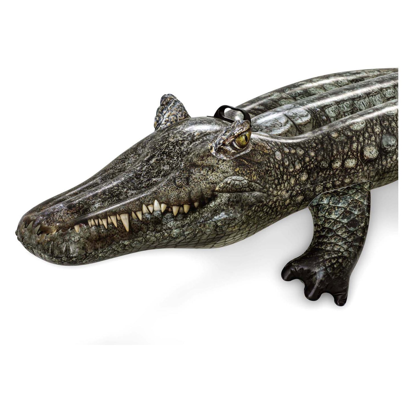 BESTWAY Rider Realistic Crocodile Blasable, 184 cm